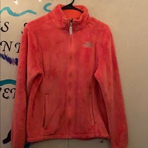 Miami orange north face jacket